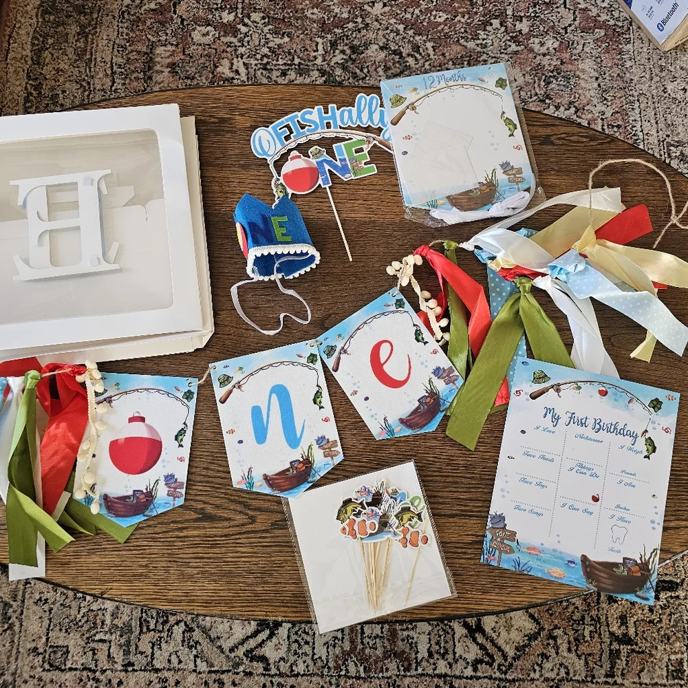 Ofishally One Birthday Supplies For First Birthday Party
